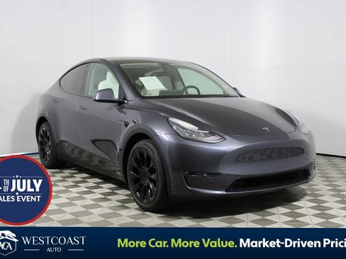 Used 2022 Tesla Model Y Long Range AWD/4WD image 1