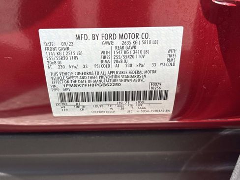 Used 2023 Ford Explorer Limited RWD image 35