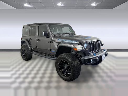 Used 2021 Jeep Wrangler Unlimited Rubicon 4xe w/ Steel Bumper Group AWD/4WD image 7