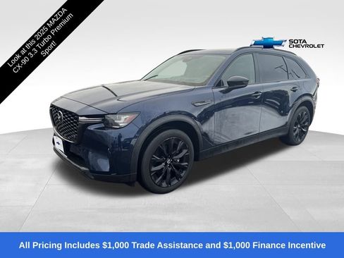 Used 2025 MAZDA CX-90 3.3 Turbo w/ Premium Sport Pkg image 1
