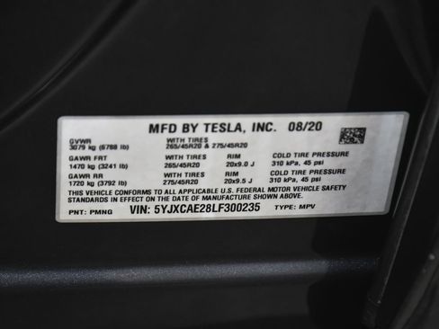 Used 2020 Tesla Model X Long Range AWD/4WD image 22