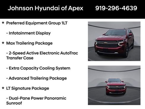 Used 2021 Chevrolet Tahoe LT w/ LT Signature Package image 18