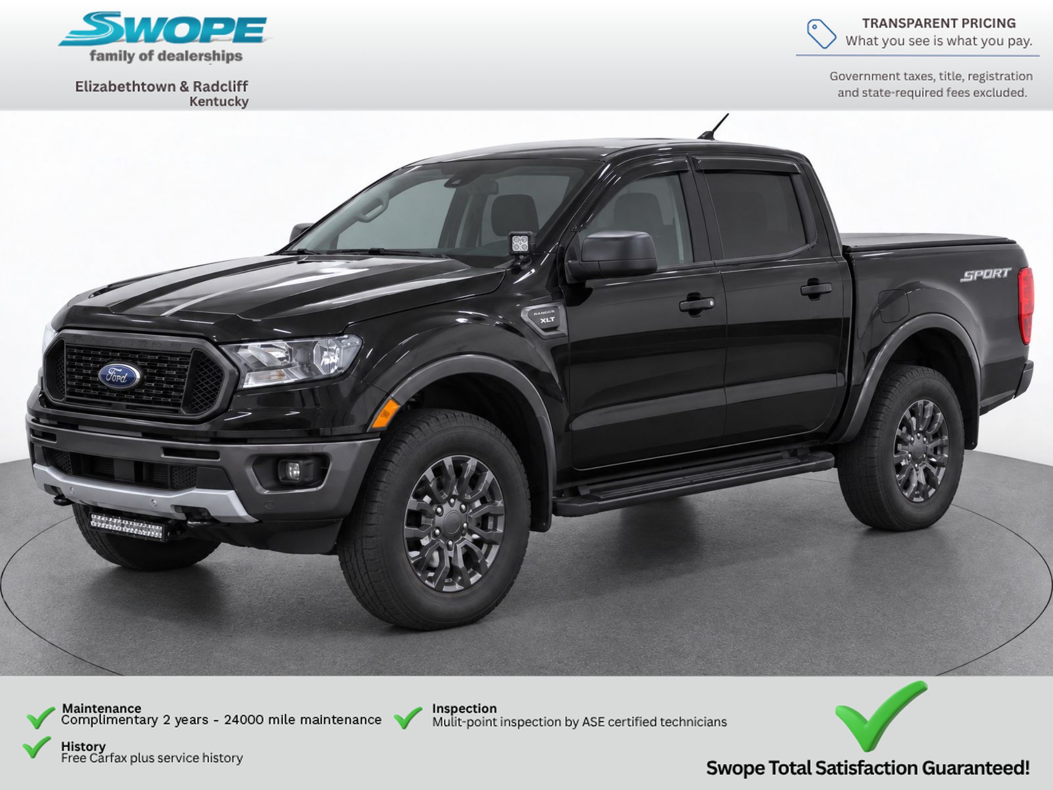 Used 2019 Ford Ranger XLT w/ Equipment Group 302A Luxury RWD image 1