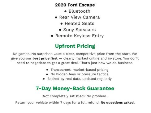 Used 2020 Ford Escape SE image 2