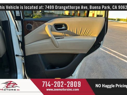 Used 2017 Nissan Armada Platinum w/ Captain Seat Package image 62