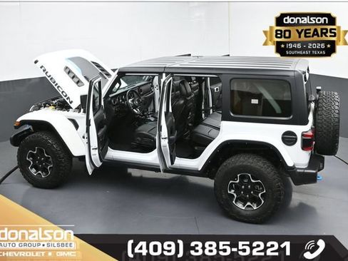 Used 2023 Jeep Wrangler Unlimited Rubicon 4xe w/ Cold Weather Group AWD/4WD image 27