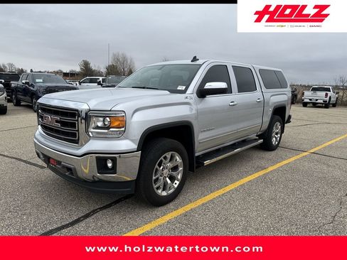 Certified 2015 GMC Sierra 1500 SLT w/ SLT Crew Cab Value Package image 1