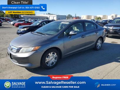 Used 2012 Honda Civic Hybrid Sedan