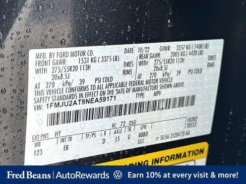 Used 2022 Ford Expedition Limited AWD/4WD image 41