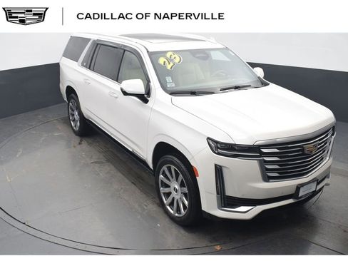 Used 2023 Cadillac Escalade ESV Premium Luxury Platinum w/ Heavy-Duty Trailer Package image 1