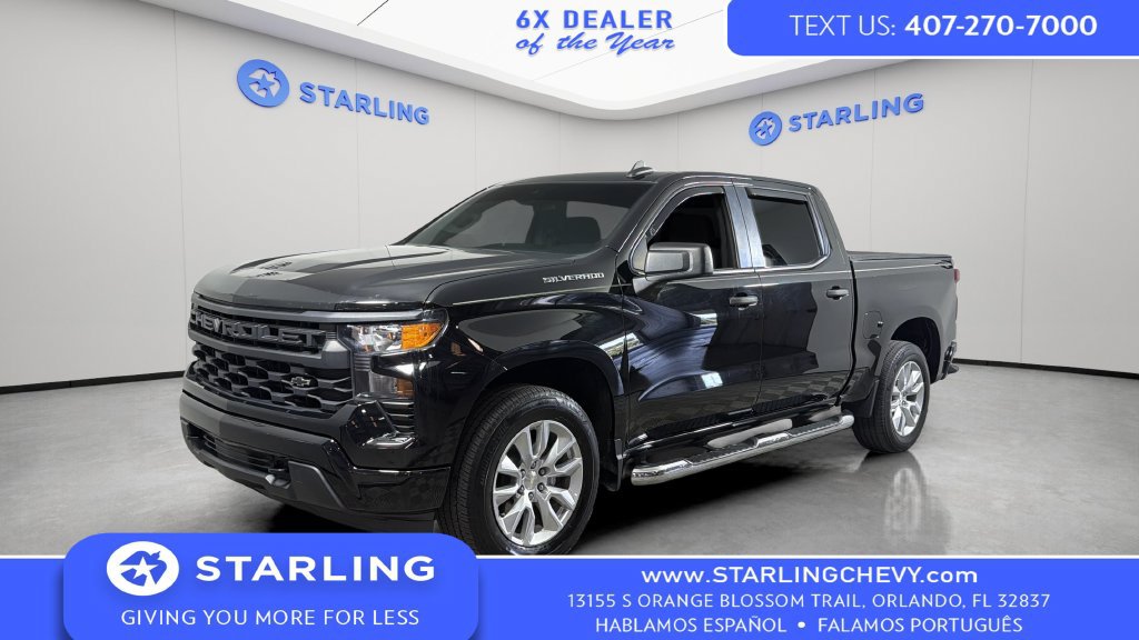 Used 2022 Chevrolet Silverado 1500 Custom RWD image 1