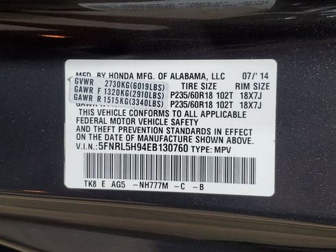 Used 2014 Honda Odyssey Touring image 40