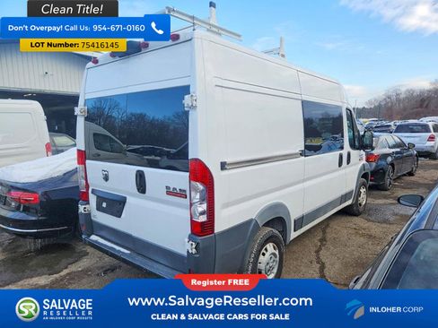 Used 2018 RAM ProMaster 2500 w/ Premium Appearance Group image 4