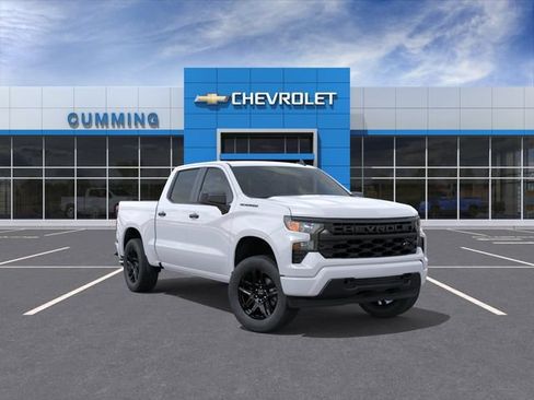 New 2026 Chevrolet Silverado 1500 Custom w/ LPO, Dark Essentials Package RWD image 1
