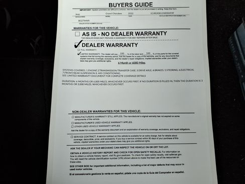 Used 2022 Jeep Grand Cherokee L Limited AWD/4WD image 36