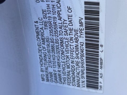 Used 2023 Honda Odyssey Elite image 13