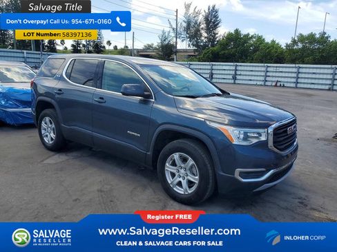 Used 2019 GMC Acadia SLE AWD/4WD image 5