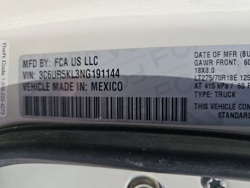 Used 2022 RAM 2500 Laramie w/ Safety Group B AWD/4WD image 25