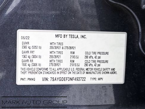 Used 2022 Tesla Model Y Performance AWD/4WD image 26