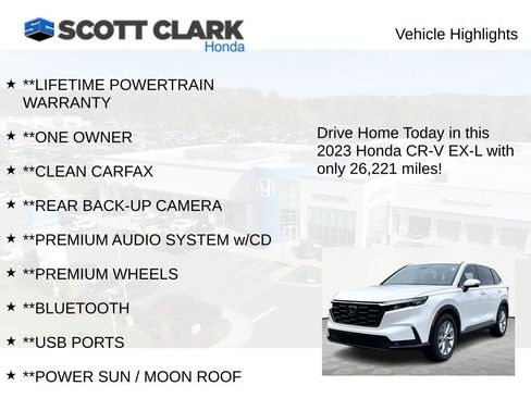 Used 2023 Honda CR-V EX-L image 11