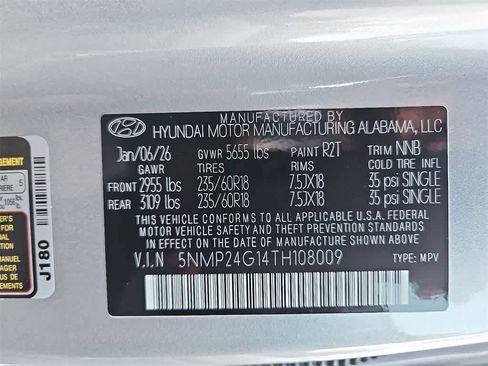 New 2026 Hyundai Santa Fe SEL image 21