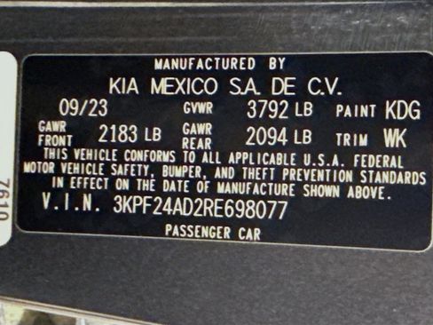 Used 2024 Kia Forte LXS image 39