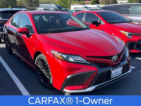 Used 2021 Toyota Camry XSE FWD image 2
