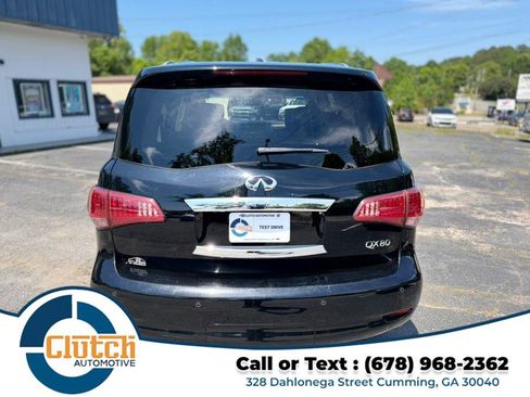 Used 2014 INFINITI QX80 4WD Luxe w/ Theater Package image 7