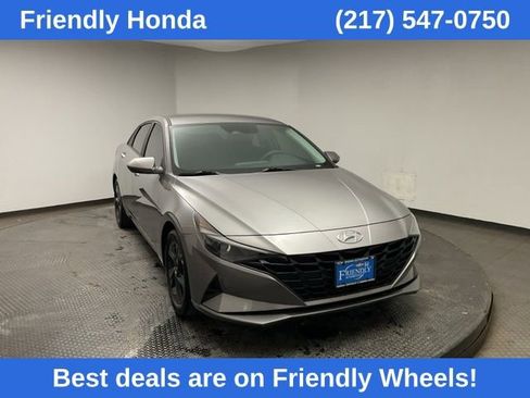 Used 2023 Hyundai Elantra Blue w/ Preferred Accessory Package image 1