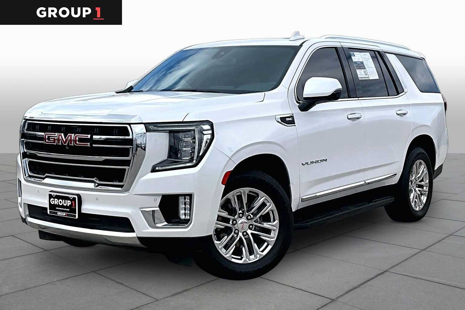 Used 2022 GMC Yukon SLT w/ SLT Premium Package RWD image 1