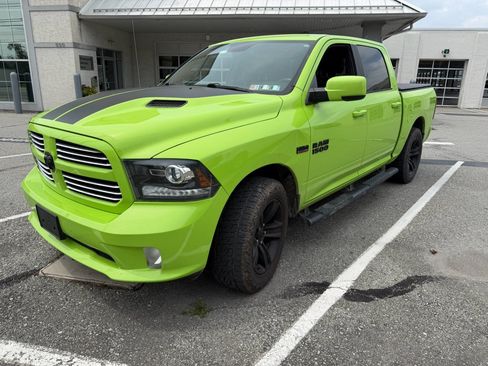 Used 2017 RAM 1500 Sport w/ Sublime Green Sport Package AWD/4WD image 2