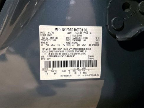 Certified 2025 Ford Explorer ST-Line w/ Premium Package image 31