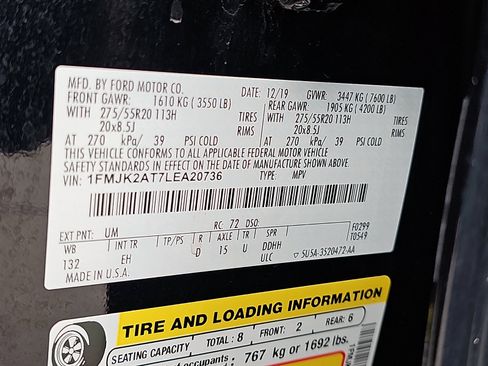 Used 2020 Ford Expedition Max Limited image 30