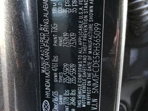 Used 2024 Hyundai Tucson SEL w/ Convenience Package AWD/4WD image 17