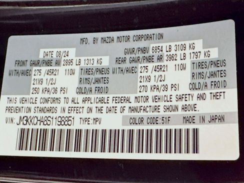 Used 2025 MAZDA CX-90 Plug-In Hybrid w/Premium Sport image 36