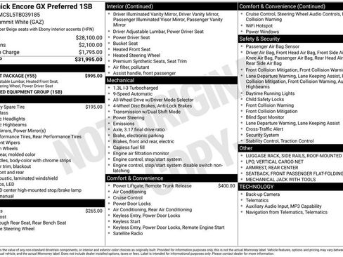 New 2026 Buick Encore GX Preferred w/ Comfort Package image 4