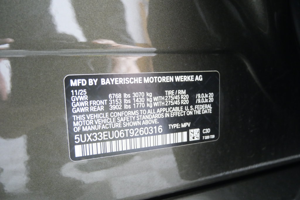 Certified 2026 BMW X5 M60i w/ Parking Assistance Package AWD/4WD image 29