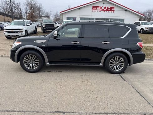 Used 2018 Nissan Armada Platinum w/ Captain Seat Package AWD/4WD image 2