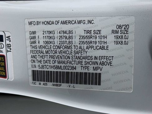 Used 2021 Acura RDX FWD w/ Technology Package image 34