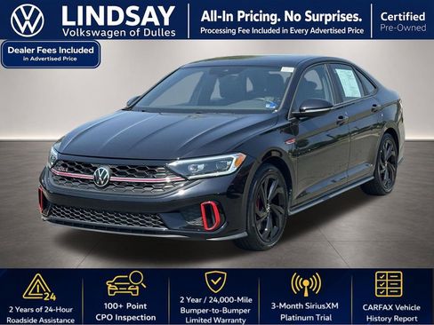 Certified 2024 Volkswagen Jetta GLI Autobahn w/ GLI Black Package FWD image 4