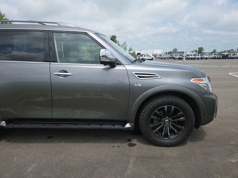 Used 2019 Nissan Armada Platinum w/ Captain's Chairs Package AWD/4WD image 4