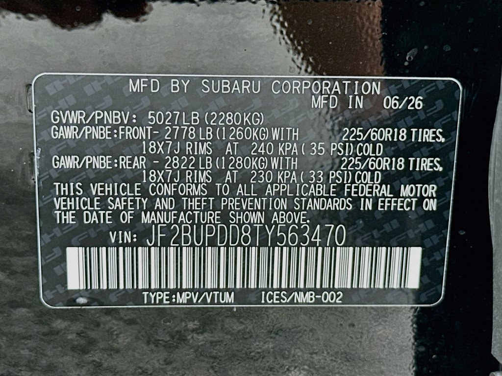 New 2026 Subaru Outback Limited AWD/4WD image 32
