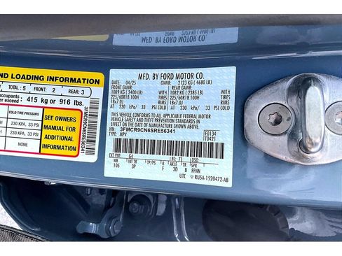 Used 2025 Ford Bronco Sport Outer Banks w/ Outer Banks Tech Package+ AWD/4WD image 29