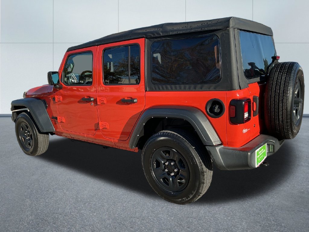 Certified 2023 Jeep Wrangler Unlimited Sport AWD/4WD image 3