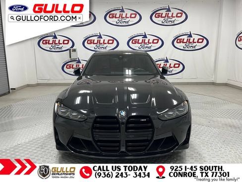 Used 2023 BMW M3 w/ M Carbon Exterior Package RWD image 2