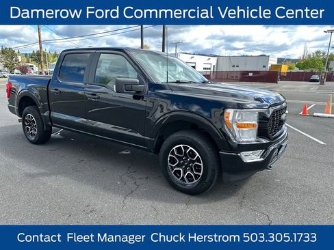 Certified 2022 Ford F150 XL w/ STX Black Appearance Package AWD/4WD image 12
