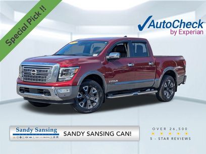 Used 2023 Nissan Titan Platinum Reserve w/ Moonroof Package