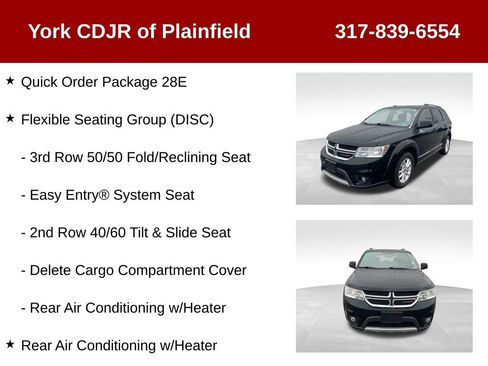 Used 2015 Dodge Journey SXT w/ Flexible Seating Group image 6