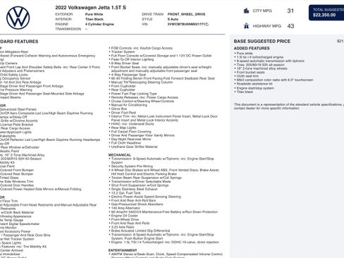 Used 2022 Volkswagen Jetta S image 4