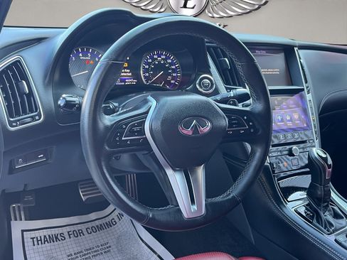 Used 2018 INFINITI Q60 Red Sport 400 w/ Pro Active Package image 9